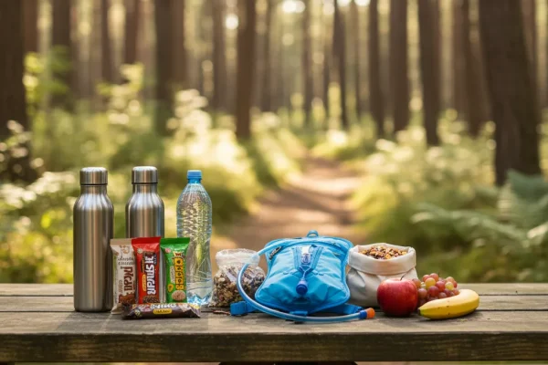 Hiking Food and Water Guide for Beginners (How Much to Pack + Best Snacks)