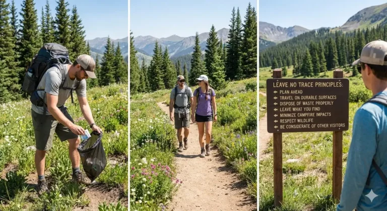 Leave No Trace Principles for Hikers