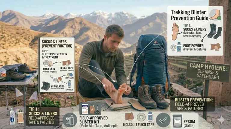How to Prevent Blisters While Trekking