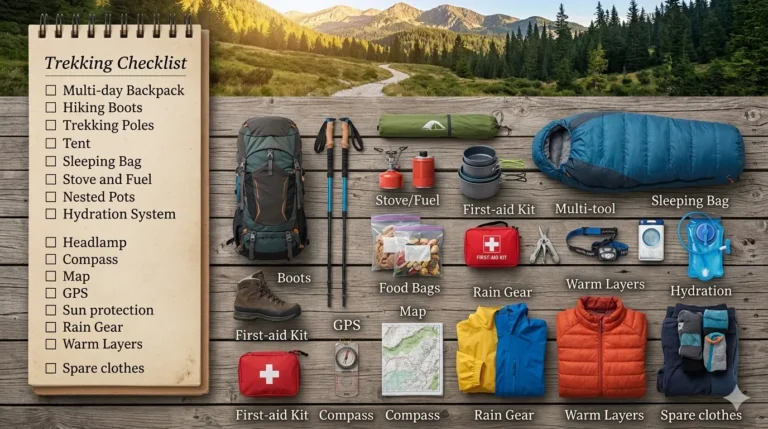 Trekking Packing Checklist