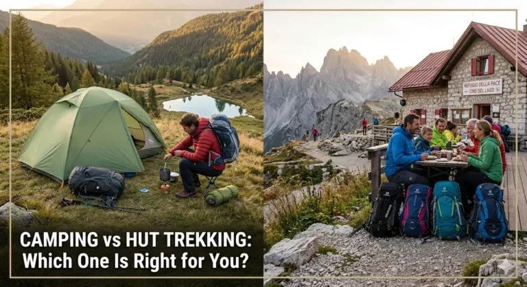 Camping vs Hut Trekking Which One Is Right for You