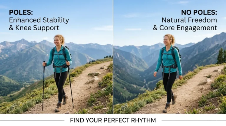 Hiking Poles vs No Poles