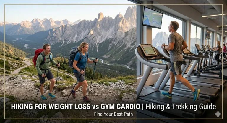 Hiking for Weight Loss vs Gym Cardio Hiking and Trekking Guide