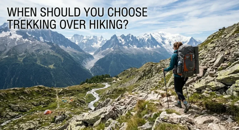 When Should You Choose Trekking Over Hiking